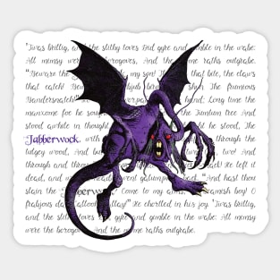 Jabberwocky Sticker